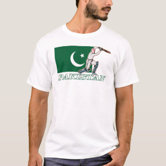 Camiseta Jogador paquistanês do grilo