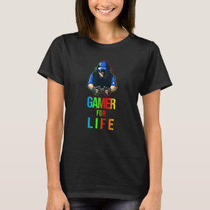 Camiseta Jogador Para O Equipamento De Jogos Para A Vida 1