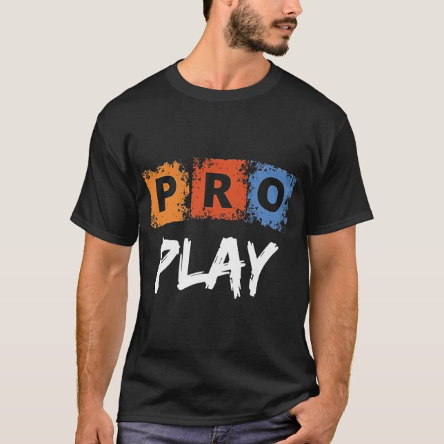 Camiseta Jogador Pro Play Esporta Design de Jogos Competiti (Frente)