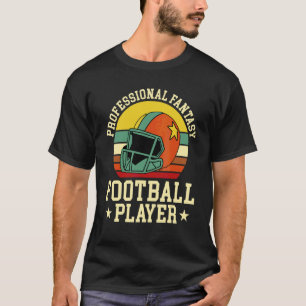 Camiseta Jogador Profissional de Futebol Fantasia Retro Vin
