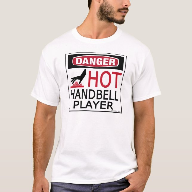 Camiseta Jogador quente do Handbell (Frente)