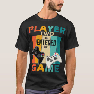 Camiseta Jogador Retro 2 Das Mulheres Entrou No Game Gam