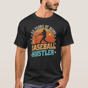 Camiseta Jogador Rookie Baseball 53 Anos 53 Aniversário D