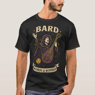 Camiseta Jogador Rpg Rd D20 Dice Nerdy Geek Homens Mulheres