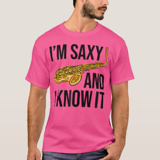 Camiseta Jogador saxofone engraçado presente Jazz Saxoph