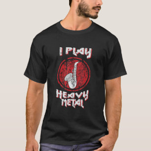 Camiseta Jogador Saxofone Men Jazz Música Grande Banda Saxo