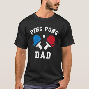 Camiseta Jogador Tênis do Dia de os pais do Pai do pino do