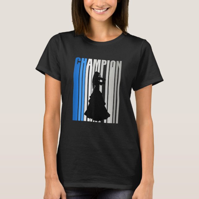Camiseta Jogador Violino Violino Violino Contra Menina de T (Frente)