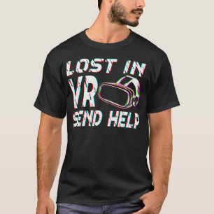 Camiseta Jogador Vr Gamer Realidade Virtual Jogo Vr Vídeo G