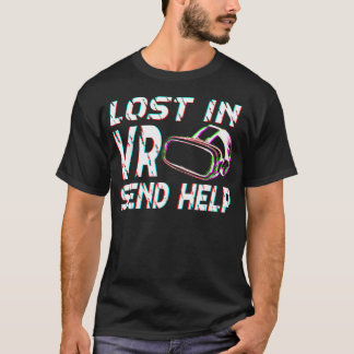 Camiseta Jogador Vr Gamer Realidade Virtual Jogo Vr Vídeo G