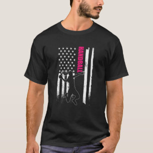 Camiseta Jogadora de Andebol Mulher Que Nascê Menina De Ban