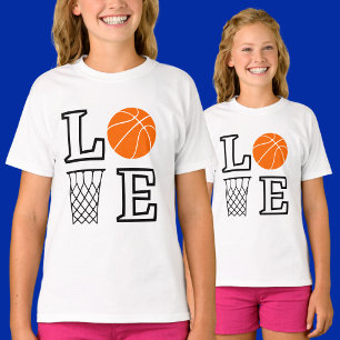 Camiseta Jogadora de Aniversário de Basquete