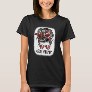 Camiseta Jogadora de Arma Mensageira Mãe de Futebol Sangrad