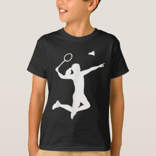 Camiseta Jogadora de Badminton Feminina