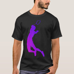 Camiseta Jogadora de Badminton Feminina Peteca de Badminton