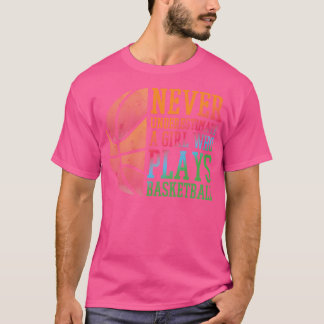 Camiseta Jogadora de basquete - Garota-Presente de Basquete