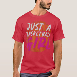 Camiseta Jogadora de basquete Meninas Jogadoras de basquete