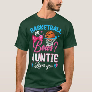 Camiseta Jogadora de basquete ou Arco tia ama sua revelação