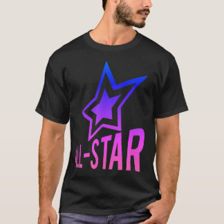 Camiseta Jogadora de Esportes Femininos All-Star