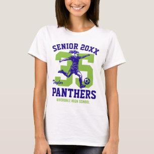 Camiseta Jogadora de Futebol Feminino Sênior Time Esportivo