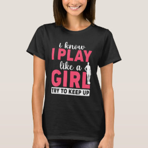Camiseta Jogadora de futebol que eu sei que toco como uma g