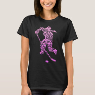 Camiseta Jogadora de hóquei no gelo Jovens Jovens Jovens Mu