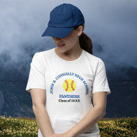 Jogadora de Softbol Personalizada da Blue High Sch