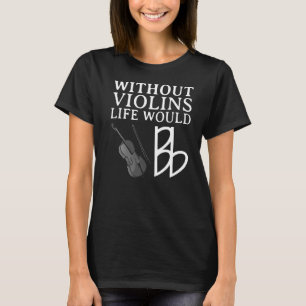 Camiseta Jogadora De Violino Engraçado Para Homens Viola Fi