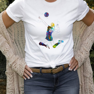 Camiseta Jogadora de Volei Feminina