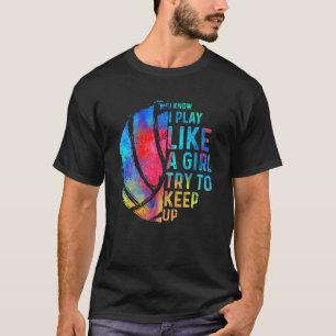 Camiseta Jogadora De Voleibol Feminino