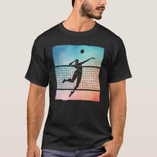 Camiseta Jogadora De Voleibol Masculino