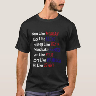 Camiseta Jogadoras de Futebol dos Estados Unidos Morgan Llo