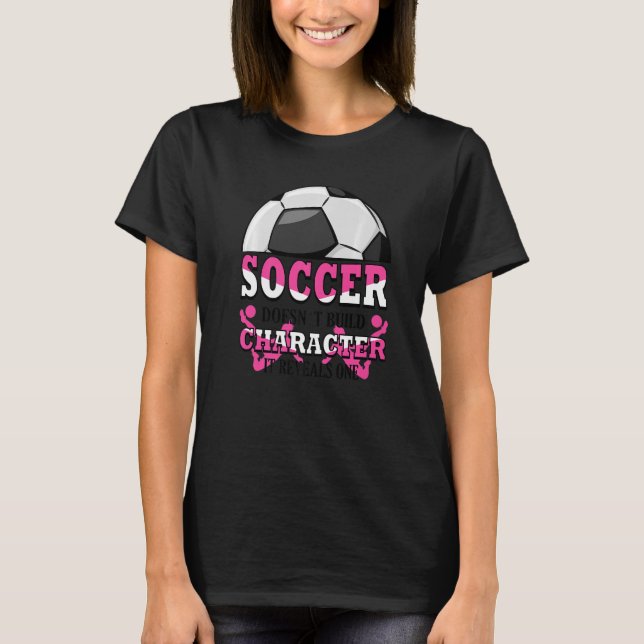 Camiseta Jogadoras de futebol Equipe Gráfica Mulheres Rapar (Frente)