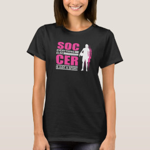 Camiseta Jogadoras de futebol Equipe Gráfica Mulheres Rapar