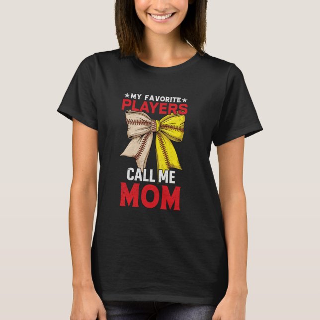 Camiseta Jogadores Cujo Softball De Beisebol Me Chamam De M (Frente)