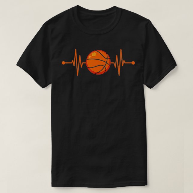 Camiseta Jogadores de Basquete de Pulsação de Pulsação (Frente do Design)