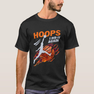 Camiseta Jogadores de basquete de Slam Dunk, Eu fiz de novo