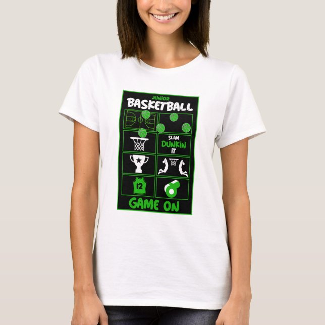 Camiseta Jogadores de basquete de T-Shirt (Frente)
