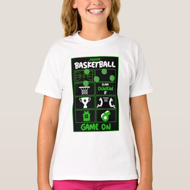 Camiseta Jogadores de basquete de T-Shirt (Frente)