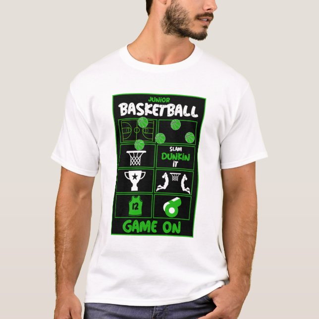Camiseta Jogadores de basquete de T-Shirt (Frente)