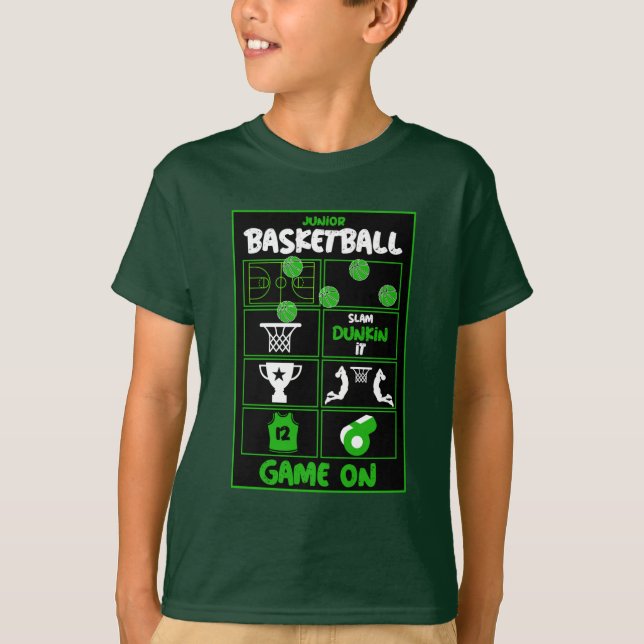 Camiseta Jogadores de basquete de T-Shirt (Frente)