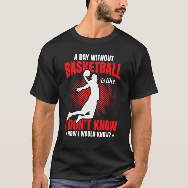 Camiseta Jogadores de basquete Equipe de basquete Esporte B (Frente)