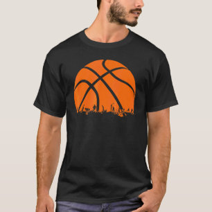 Camiseta Jogadores de basquete Excelente Vintage Men Mulher