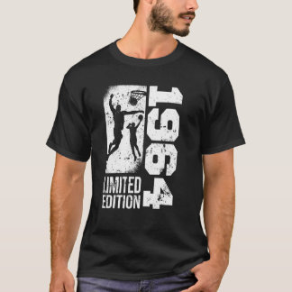 Camiseta Jogadores de basquete Vintage nascer 1964 Birthday