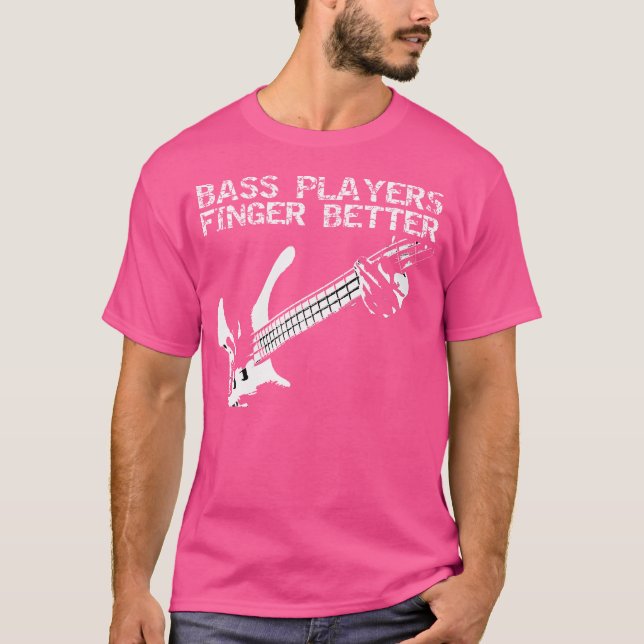 Camiseta Jogadores De Bass Deinger Melhor Guitarra (Frente)