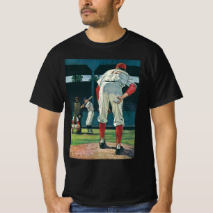 Camiseta Jogadores de beisebol esportivo vintage arremessad