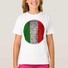 Camiseta Jogadores De Beisebol Italianos Americanos
