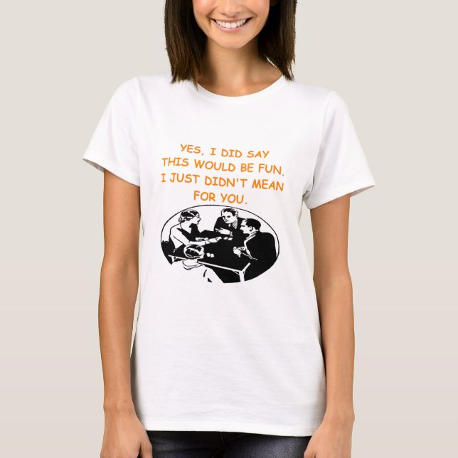 Camiseta jogadores de cartão (Frente)