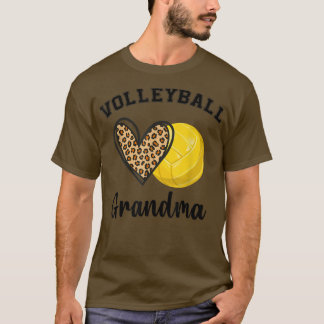 Camiseta Jogadores de Esporte Cardíaco Leopard Vovó de Vole