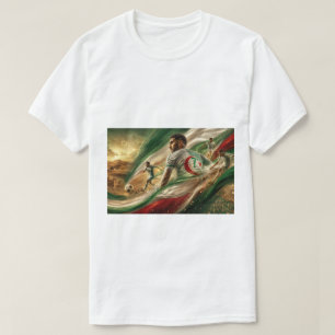 Camiseta Jogadores de Futebol da Argélia em Movimento Dinâm
